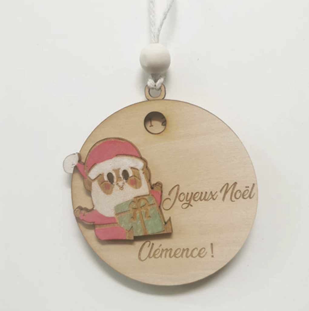 Boule de Noël Calendrier de l'avant-01